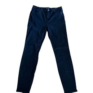 Buffalo David Bitton Black Skinny Jeans Women’s Size 8 Mid Rise Stretch Denim